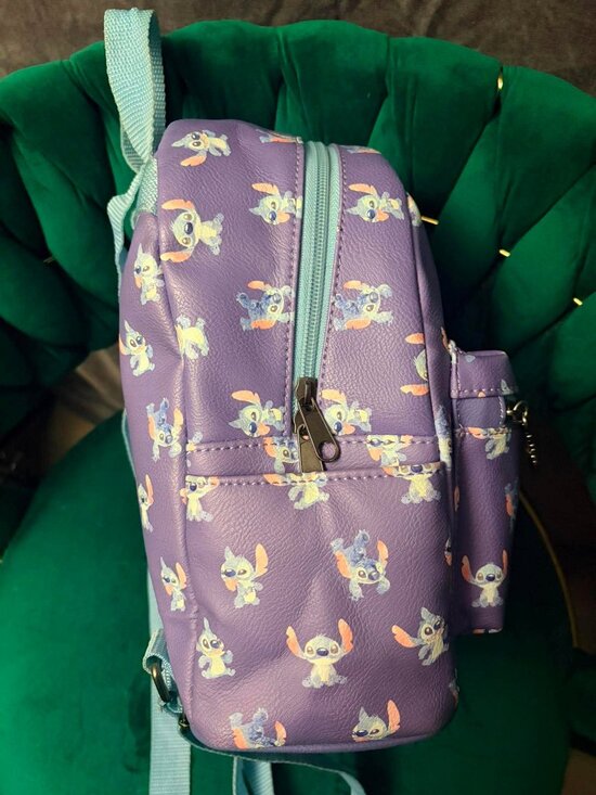 Disney Loungefly Stitch All-Over Print Mini Backpack main image 5